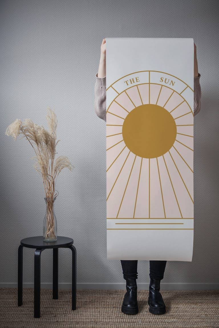 The Sun papel pintado roll