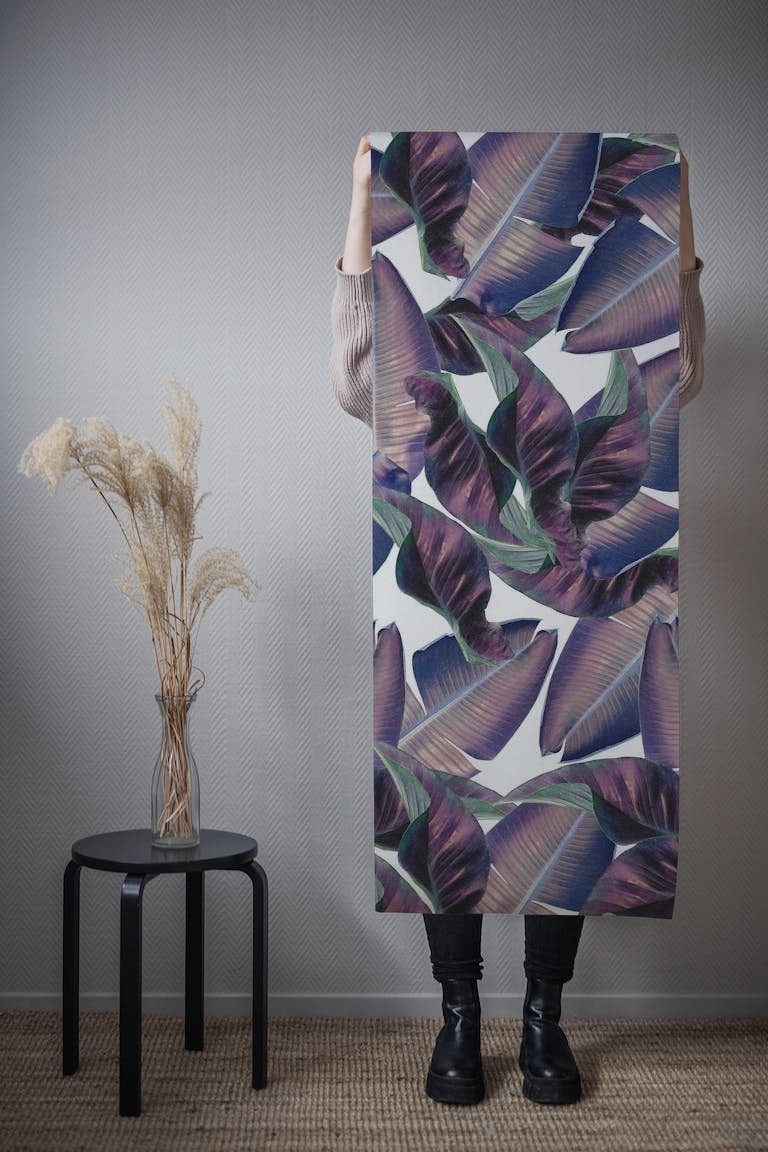 Iridescent Tropical Leaves 1 ταπετσαρία roll