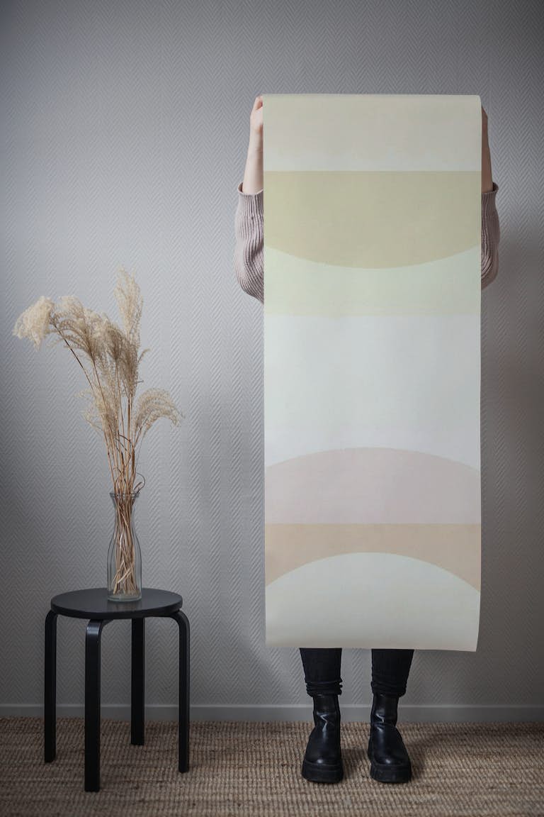 Light Bauhaus Minimalism wallpaper roll
