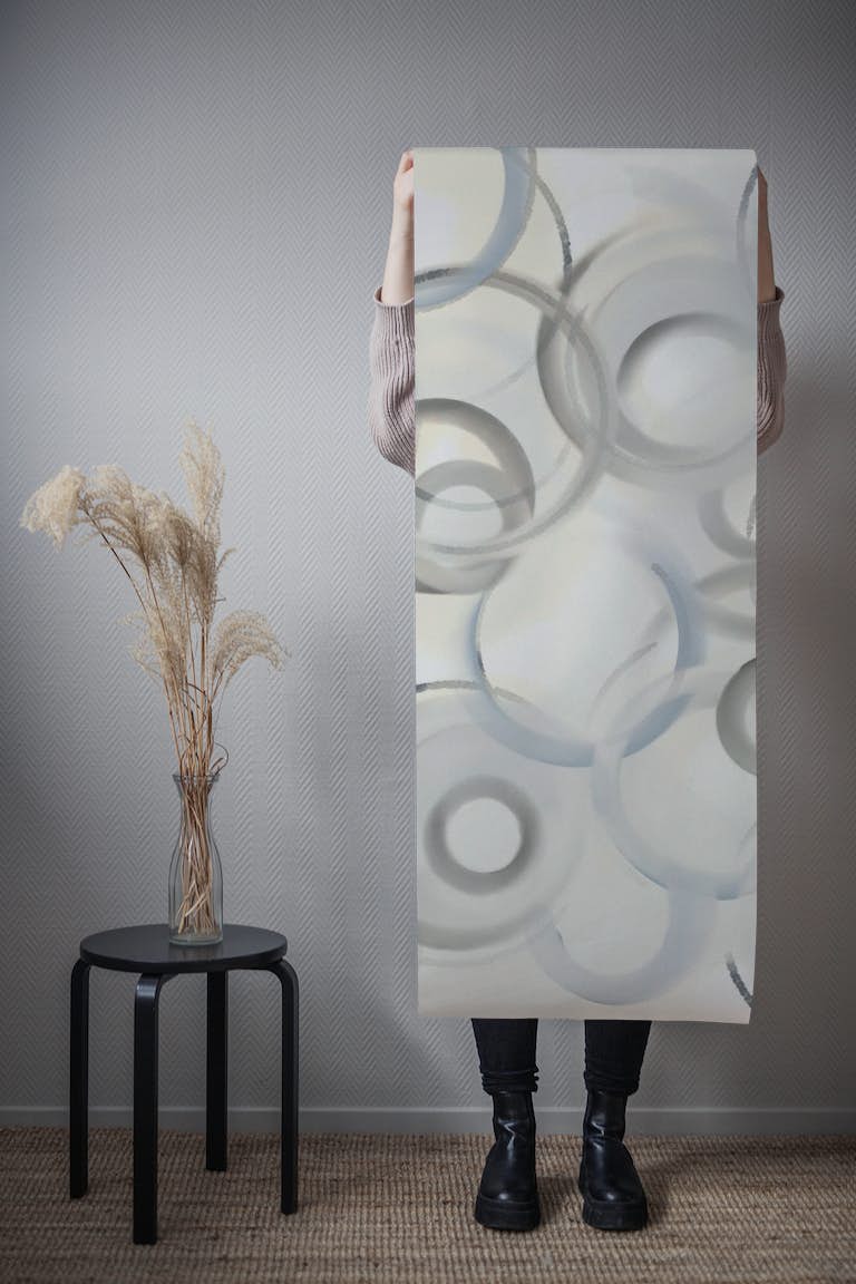 Minimal Circles Wallpaper tapety roll