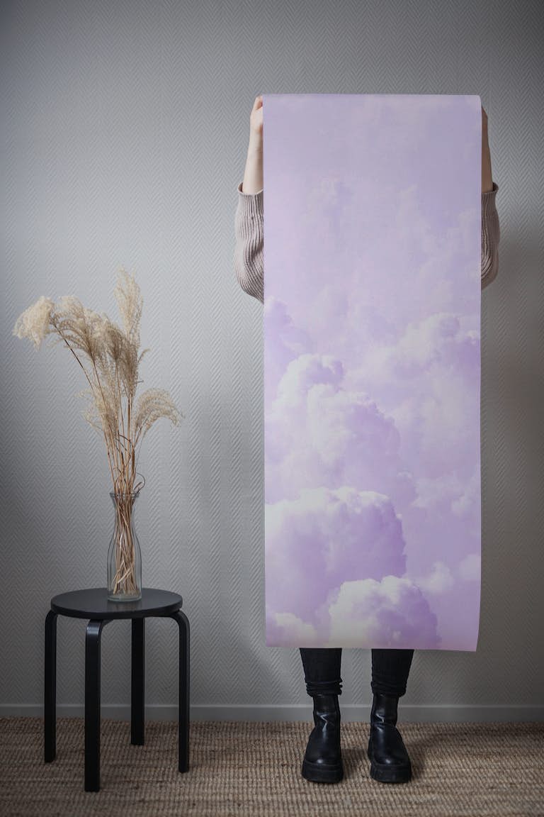 Cotton Clouds Beige wallpaper - Cotton Clouds Beige wallpaper - Happywall