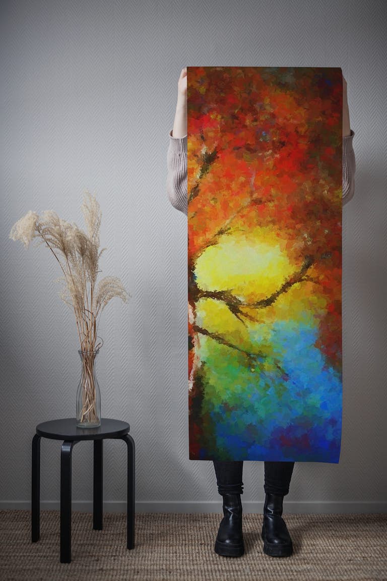 Autumnal Tree 4 papiers peint roll