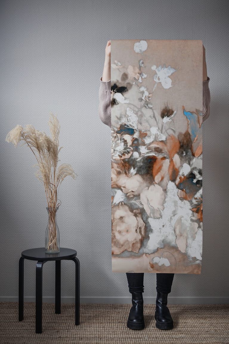 Floral Vintage Expressionist ταπετσαρία roll