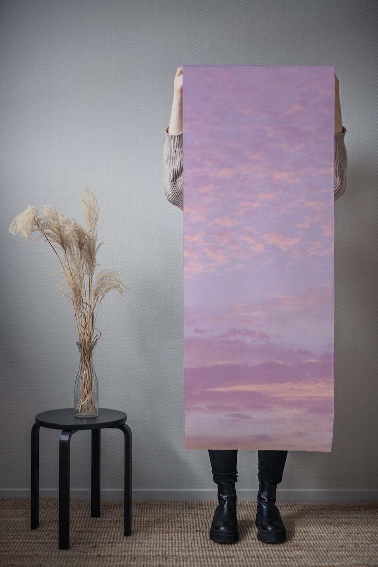 Dreamy Pastel Clouds 3 behang roll