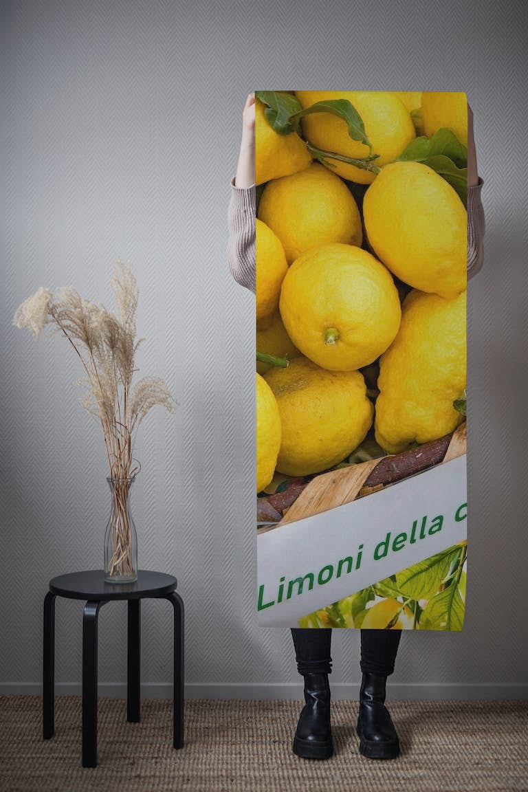 Amalfi Lemon Dream 3 papel de parede roll