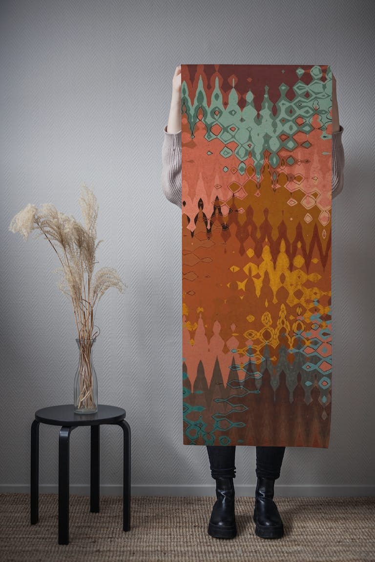 Maroccan Pattern tapetit roll
