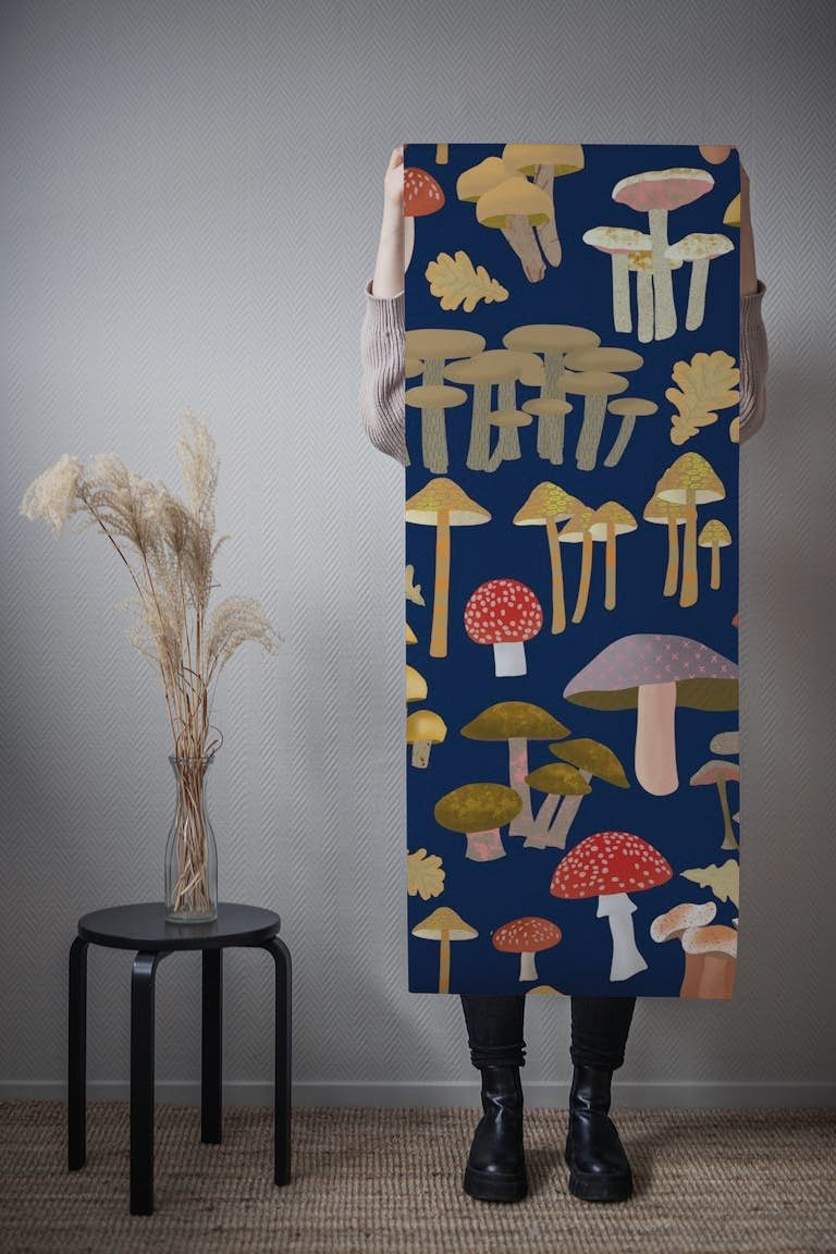 Mushroom Kingdom Art 5 behang roll