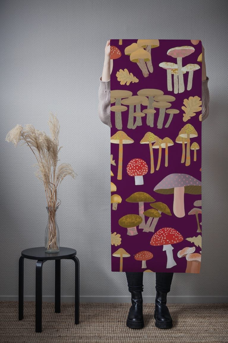 Mushroom Kingdom Art 6 wallpaper roll