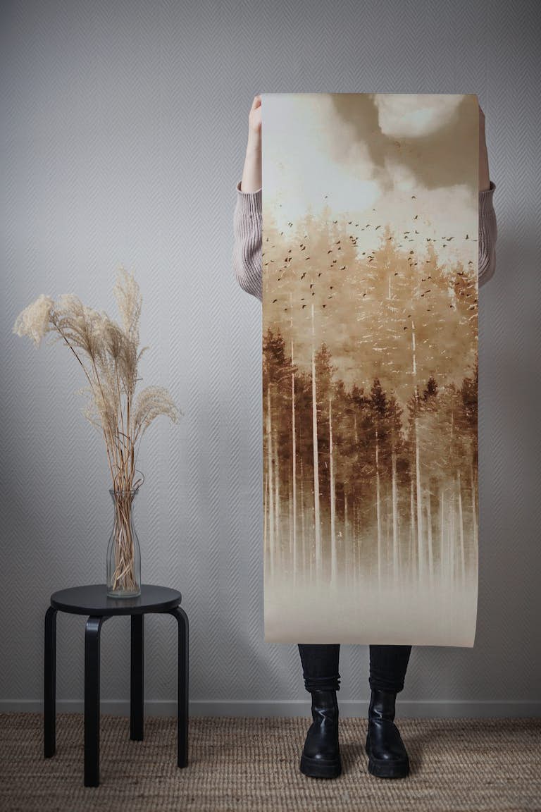 Dramatic Dream Forest Mystery papel pintado roll