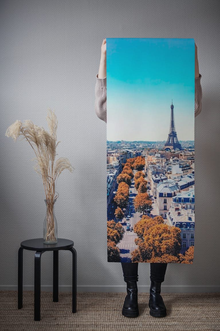 Autumn In Paris tapetit roll
