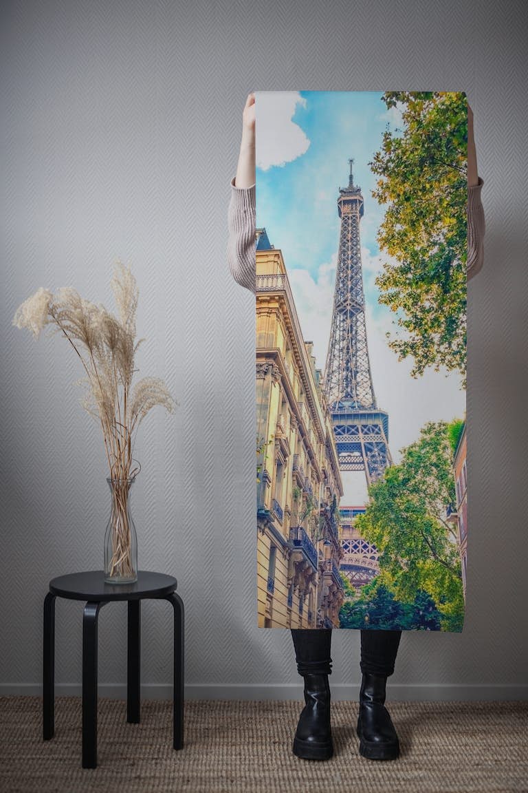 Paris Street tapetit roll