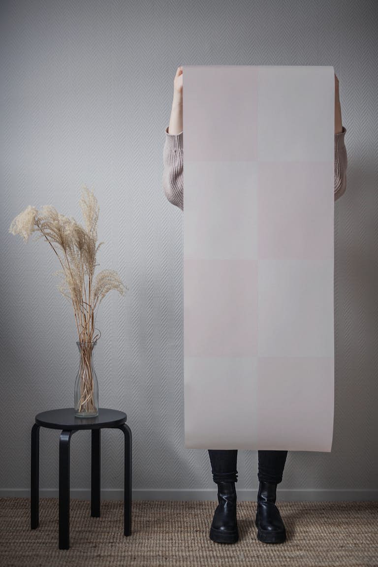 Checkerboard Muted papel de parede roll