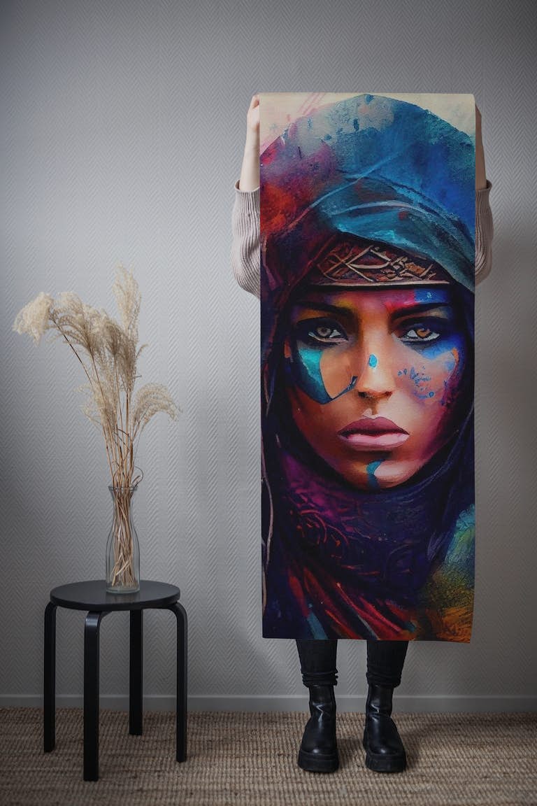 Powerful Tuareg Woman #1 tapeta roll