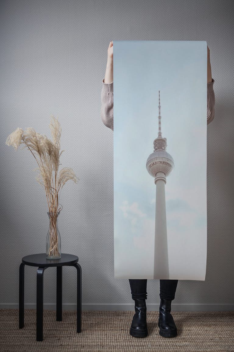 Berlin TV tower papel pintado roll