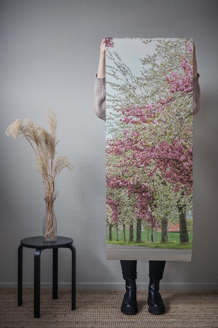 Cherrietree at Springtime wallpaper roll