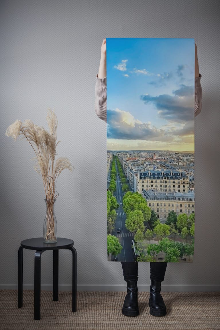 Evening In Paris wallpaper roll