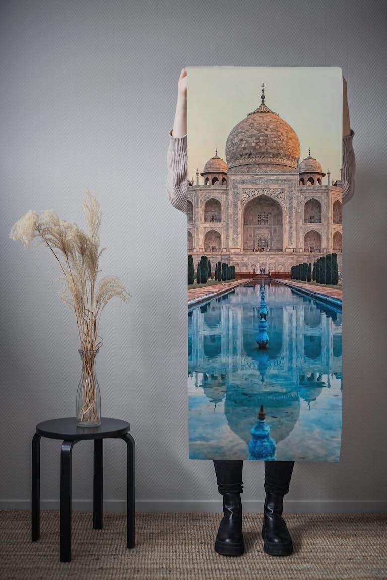 The Taj Mahal Mausoleum carta da parati roll