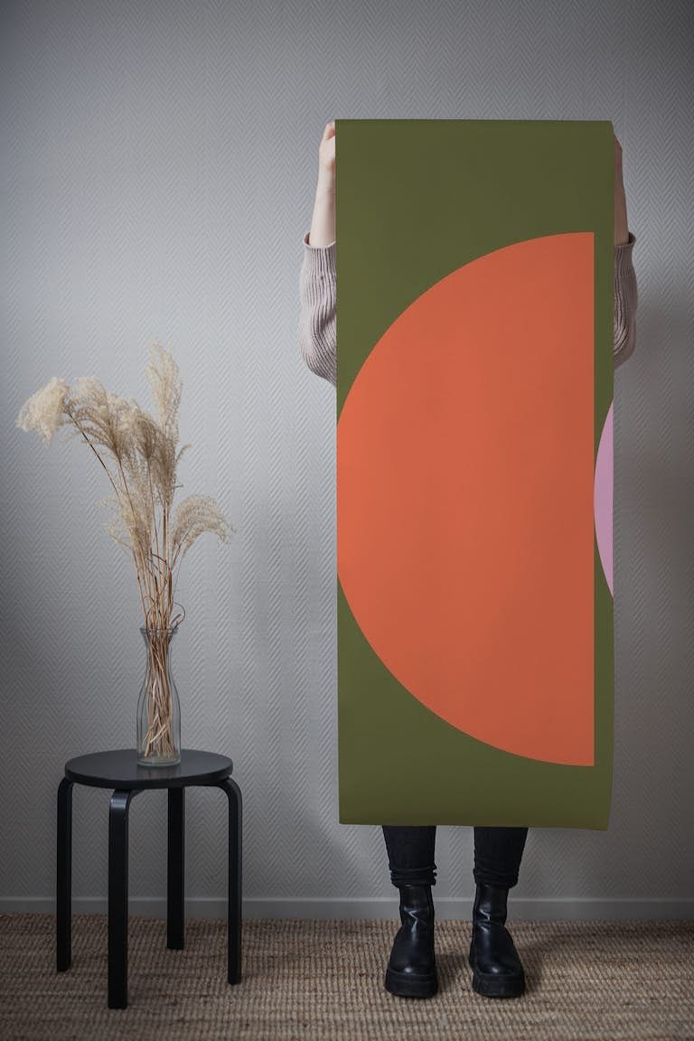 Spring- Pantone Warm color 03 behang roll