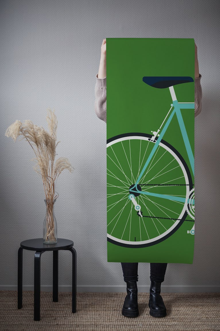 Bianchi rear wallpaper roll