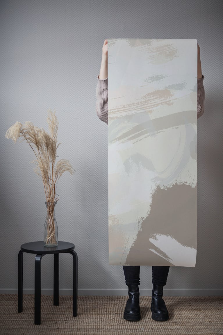 Brush Abstract Ink Nude wallpaper roll