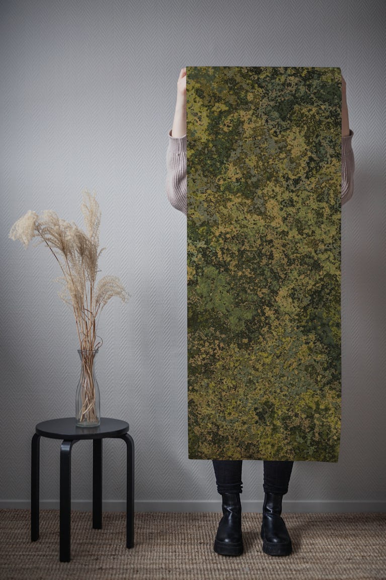 Rough And Tough Brown Green wallpaper roll
