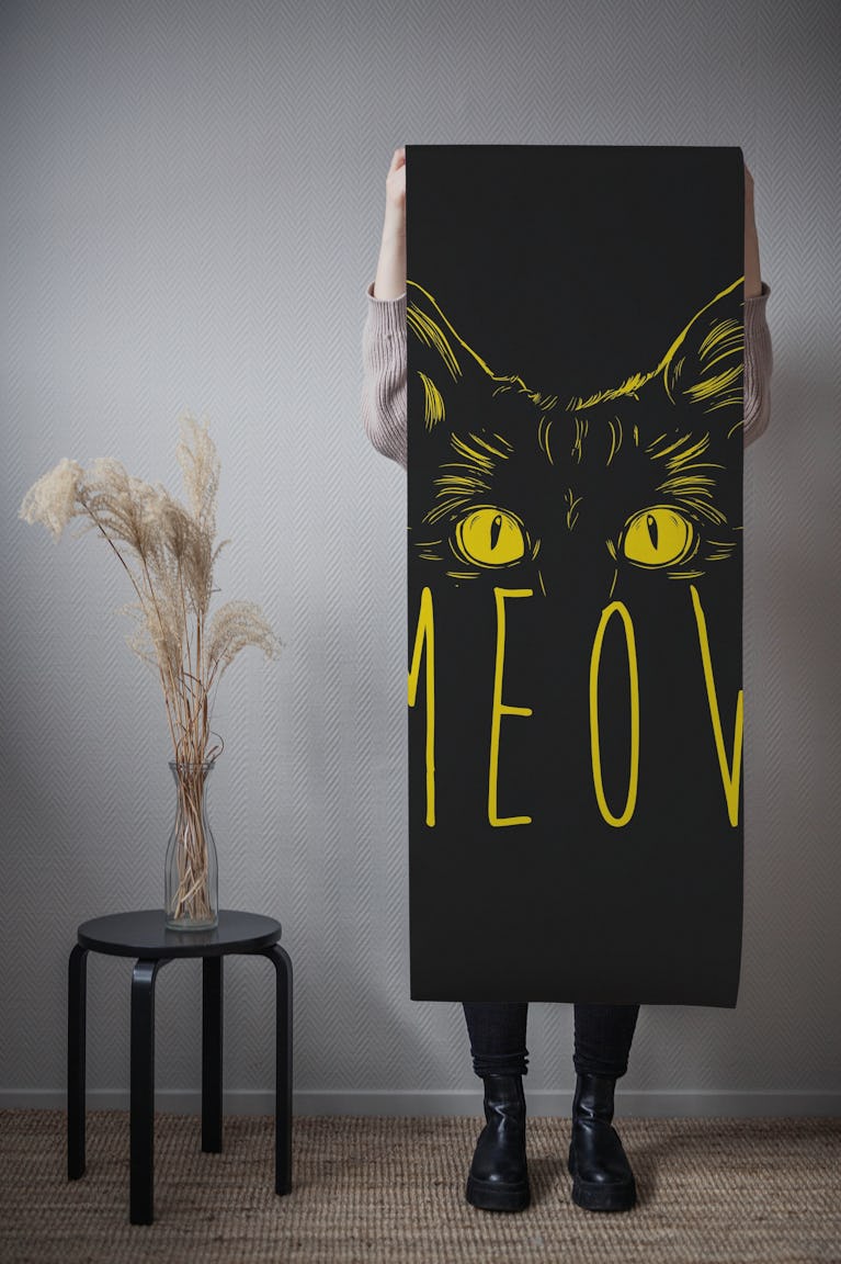 Meow Cat wallpaper roll