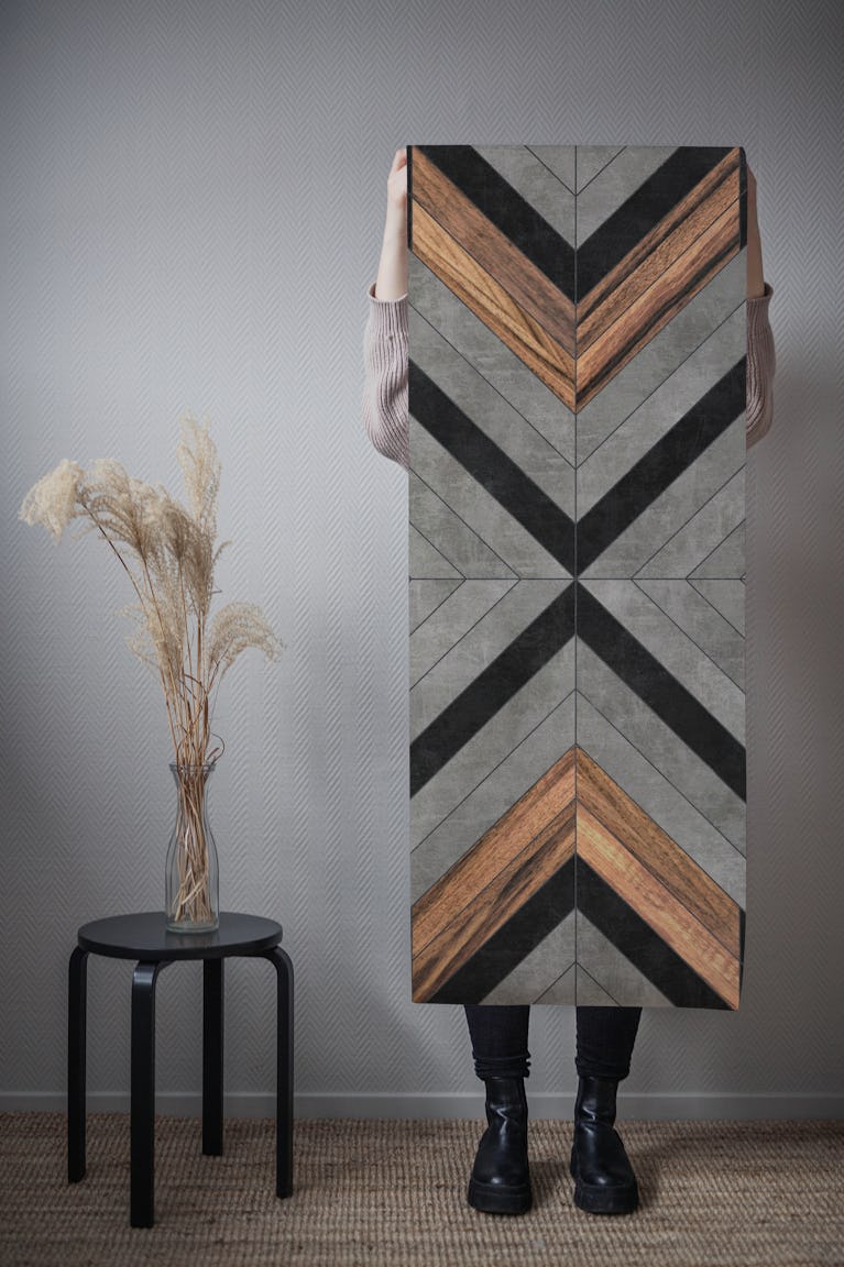 Urban Tribal Pattern No 2 wallpaper roll