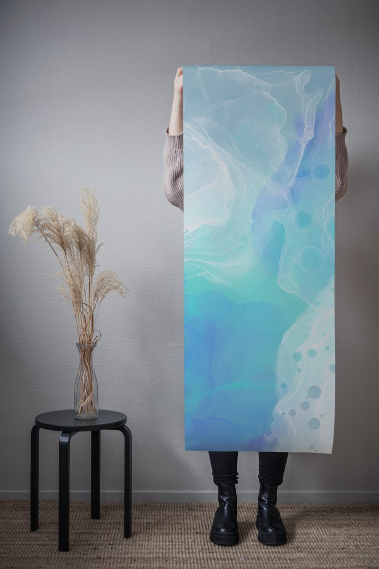 Alcohol Ink and Paint No 12 wallpaper roll