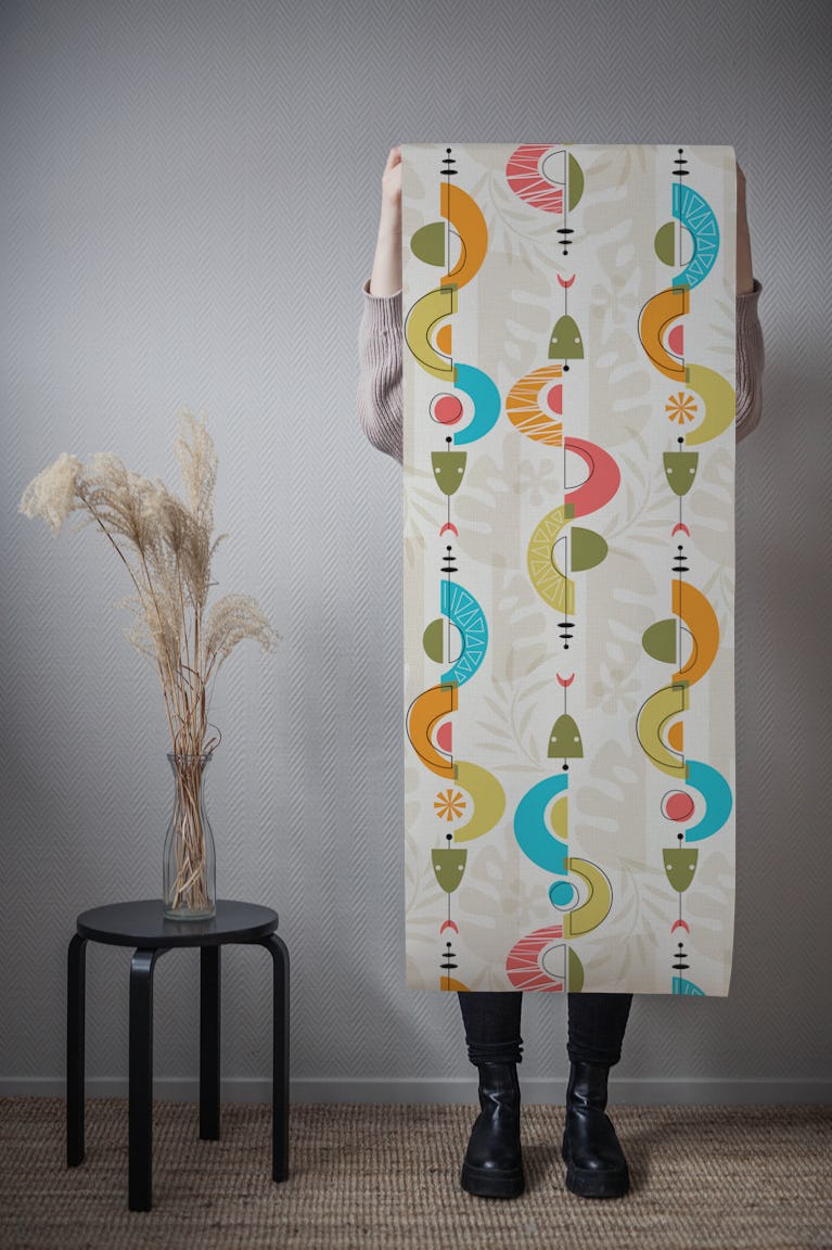 MCM Tropical Snakes wallpaper roll
