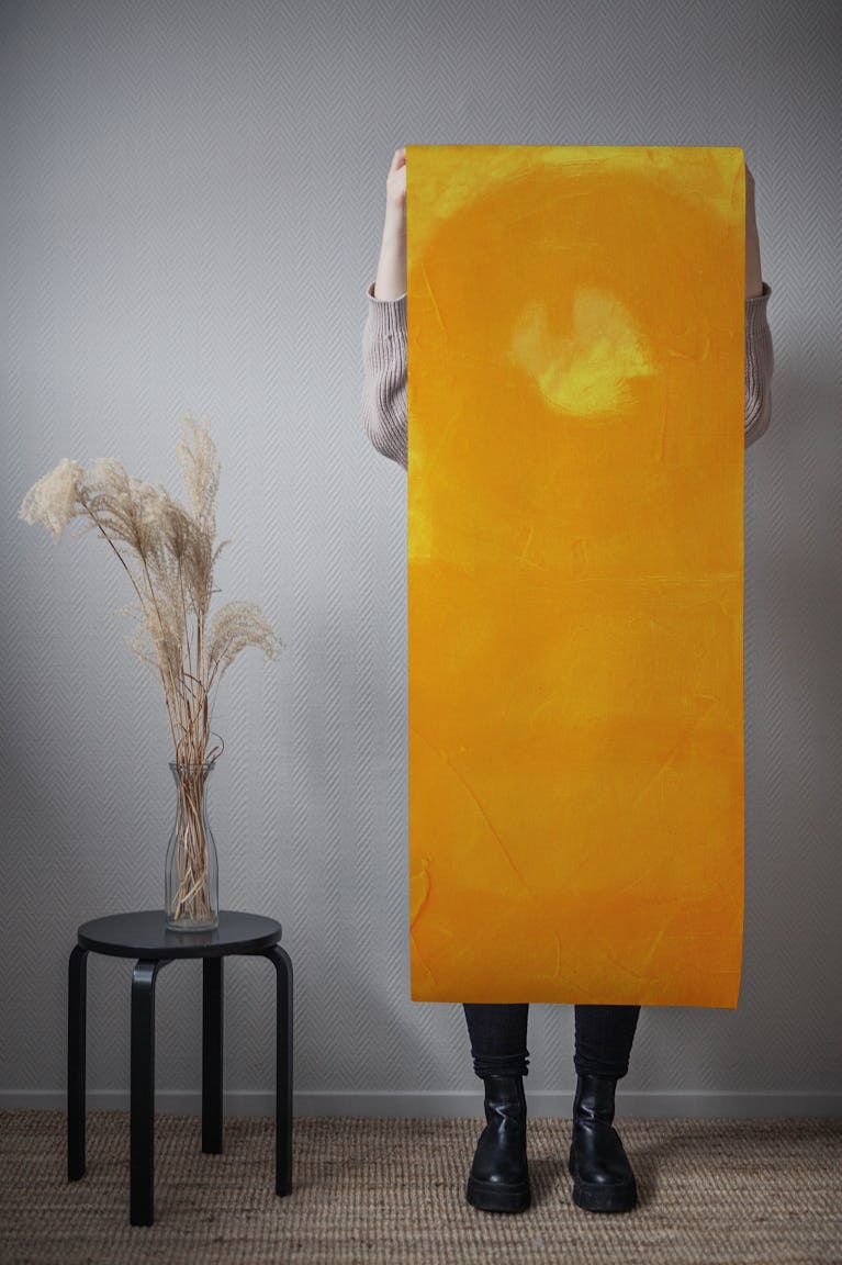 Yellow Cyclic wallpaper roll