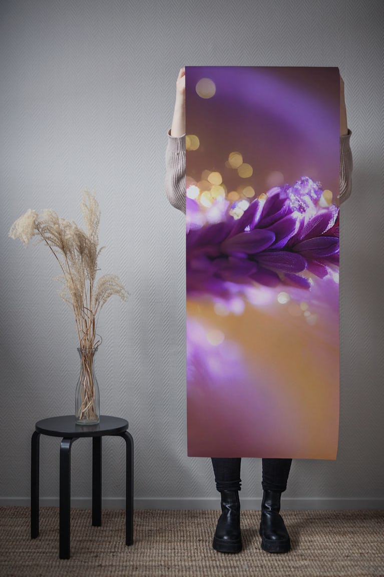 Lavender Sparkle wallpaper roll