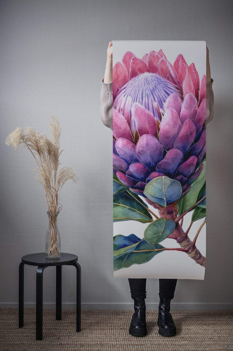 Protea Bloom wallpaper roll