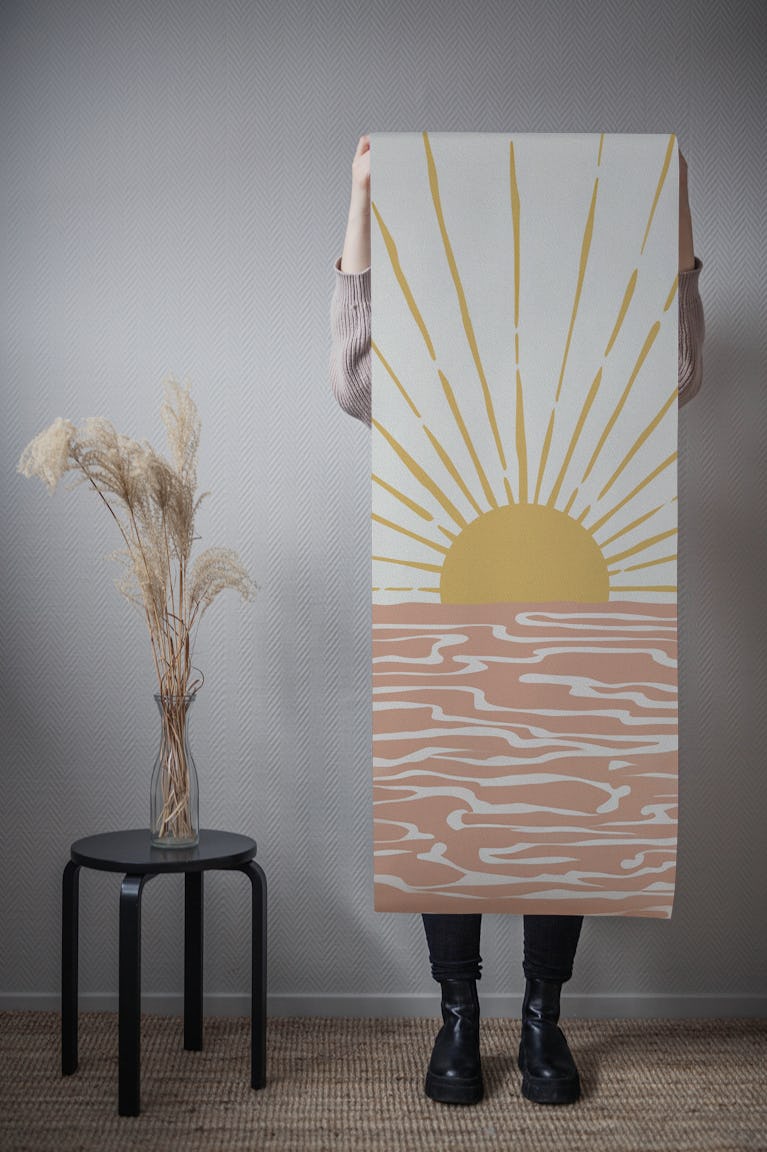 Bohemian Sunshine wallpaper roll