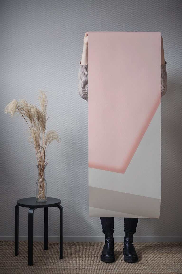 Delicate 3d geomertry wallpaper roll