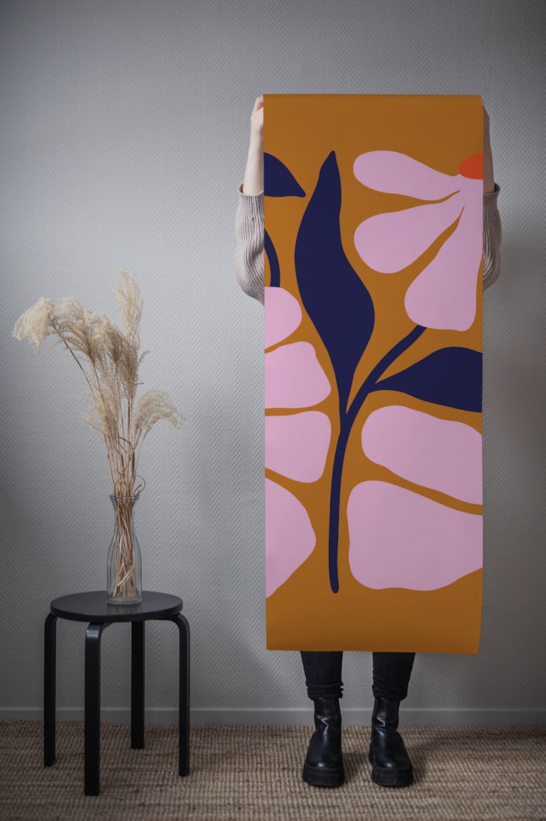 Boho Blossom Harmony - Flower Market wallpaper roll