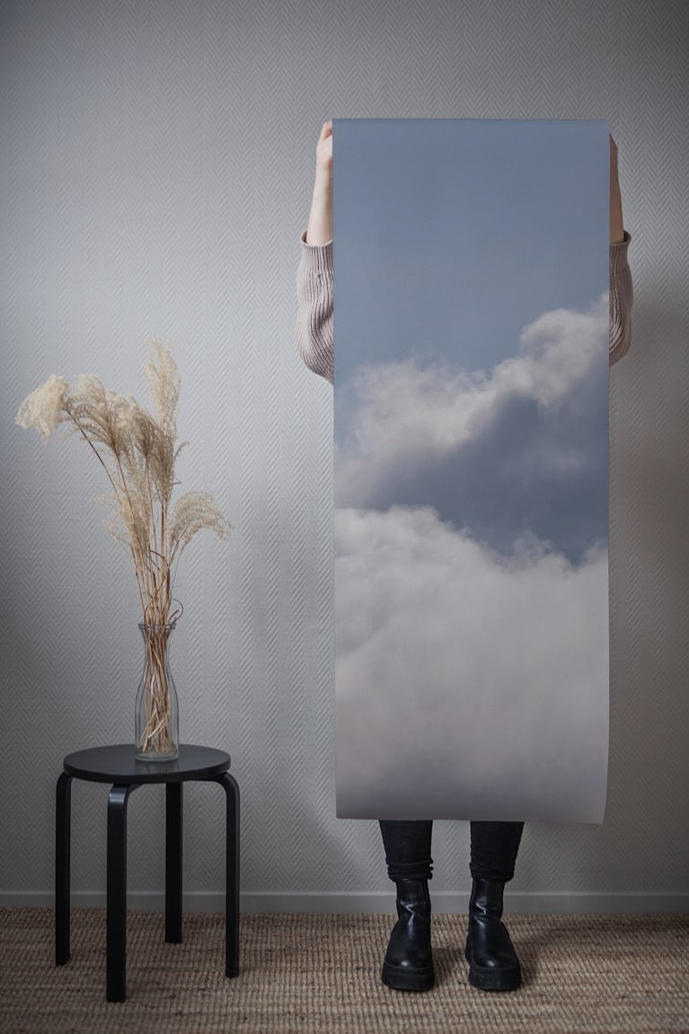 Airy Cloudy Bliss wallpaper roll