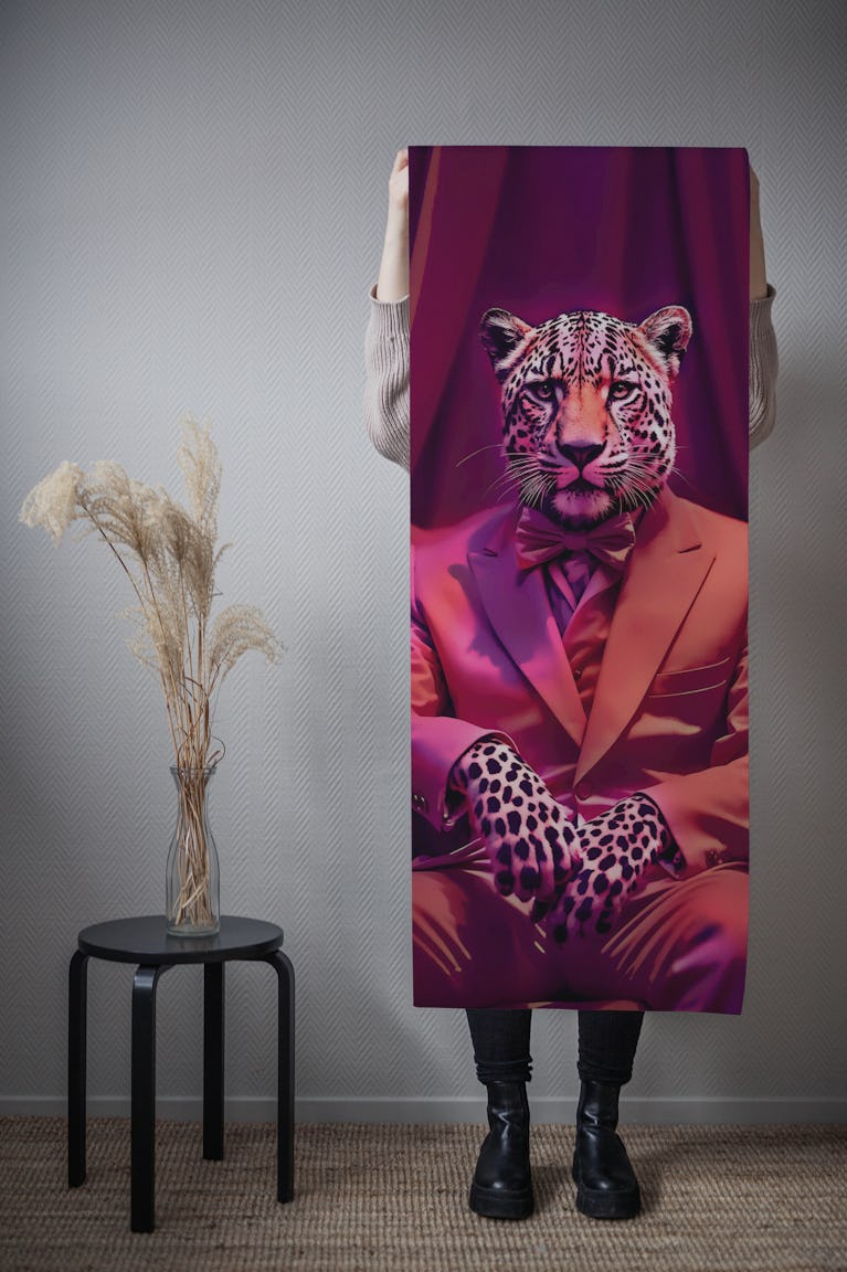 Majestic Godfather Leopard wallpaper roll