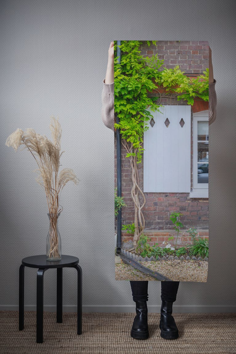 Vine-Clad Cottage Charm wallpaper roll