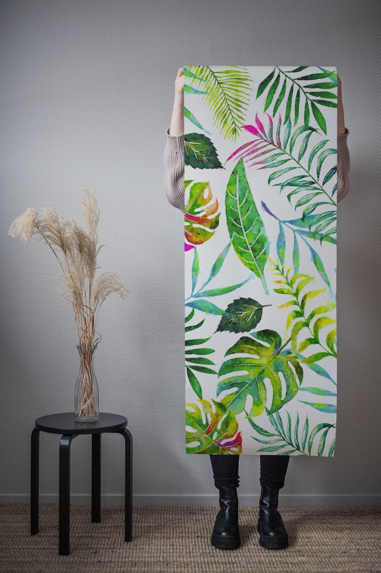 Tropical Flora wallpaper roll