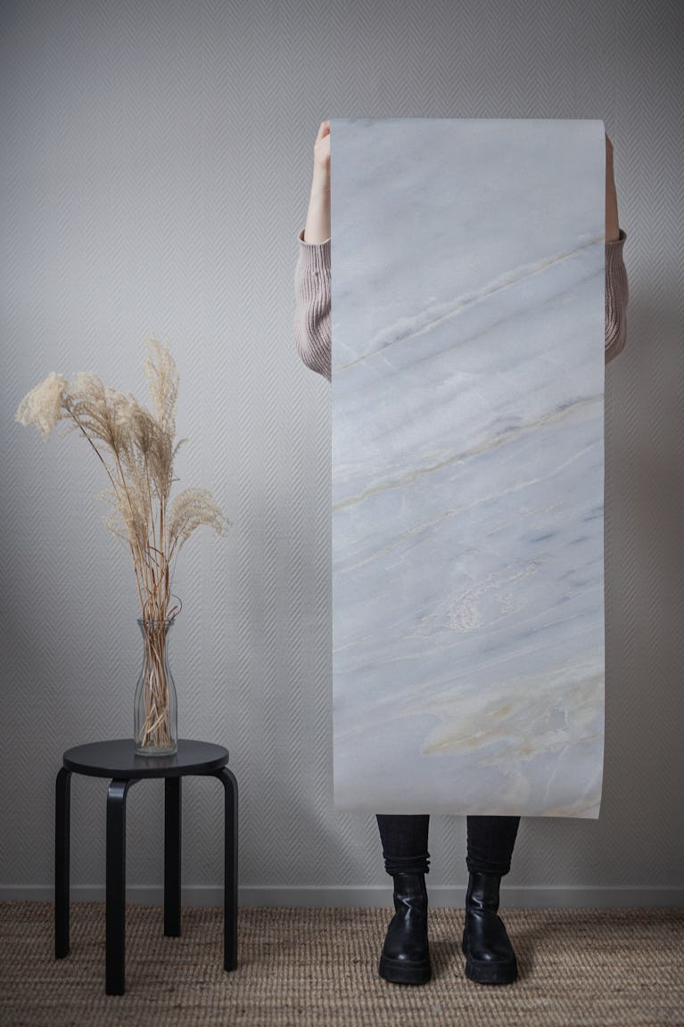 Grey Veined Marble wallpaper roll