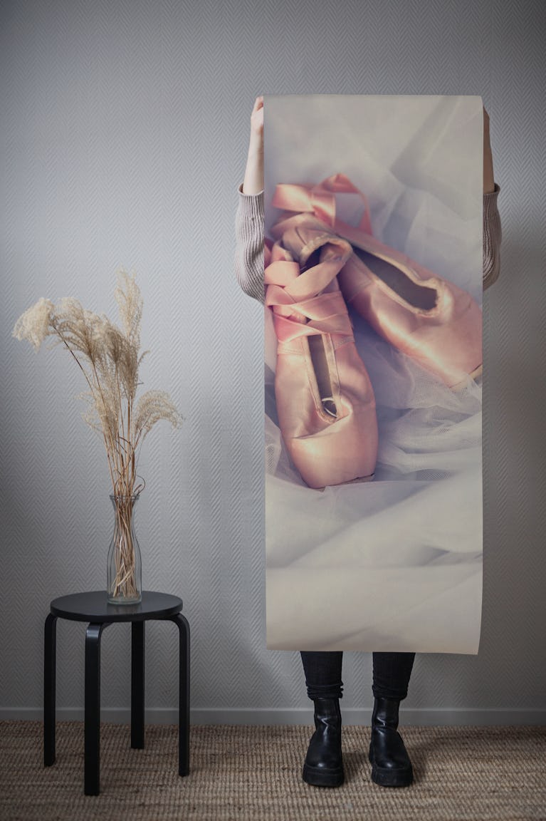 Ballet Shoes wallpaper roll