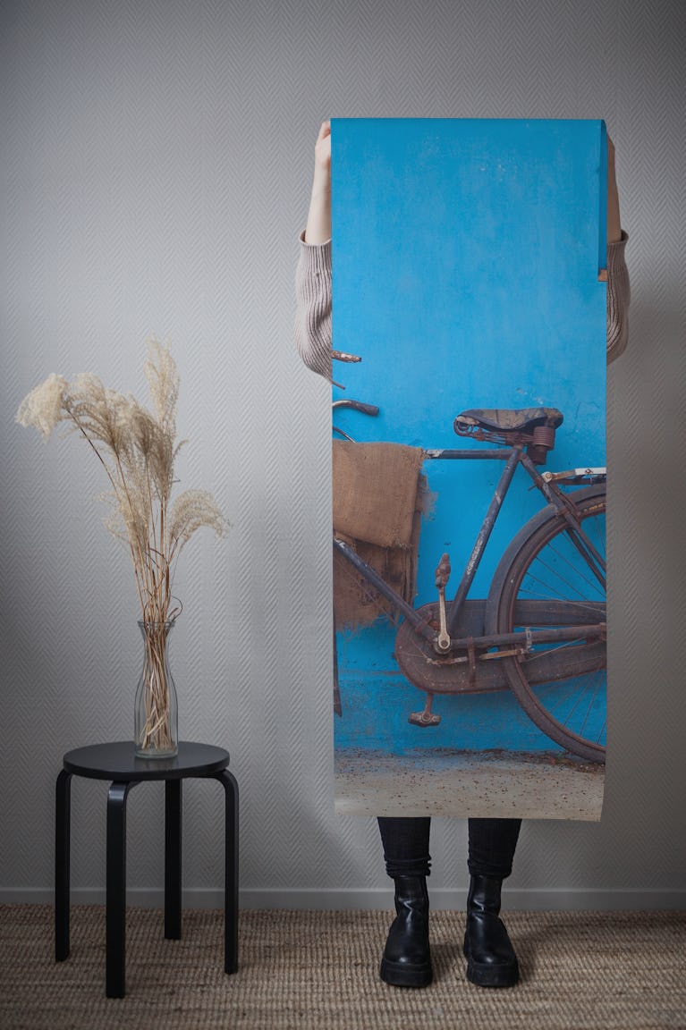 Indian Bicycle wallpaper roll