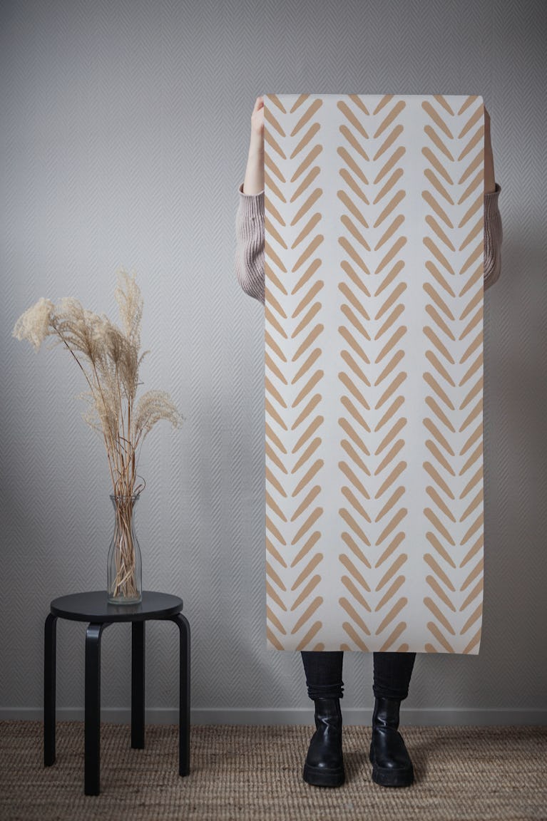 Mud Cloth Arrow Glam 4 wallpaper roll