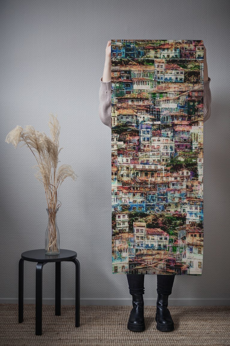 Cudillero wallpaper roll