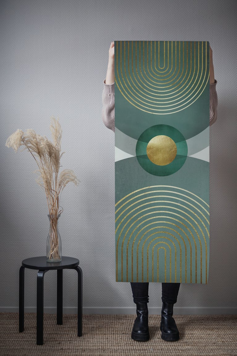 Modern Mid Century 5 wallpaper roll