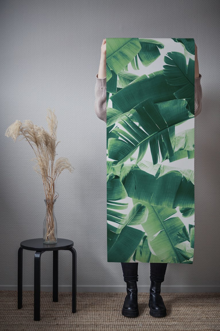 Banana Leaves Summer Jungle 1 wallpaper roll