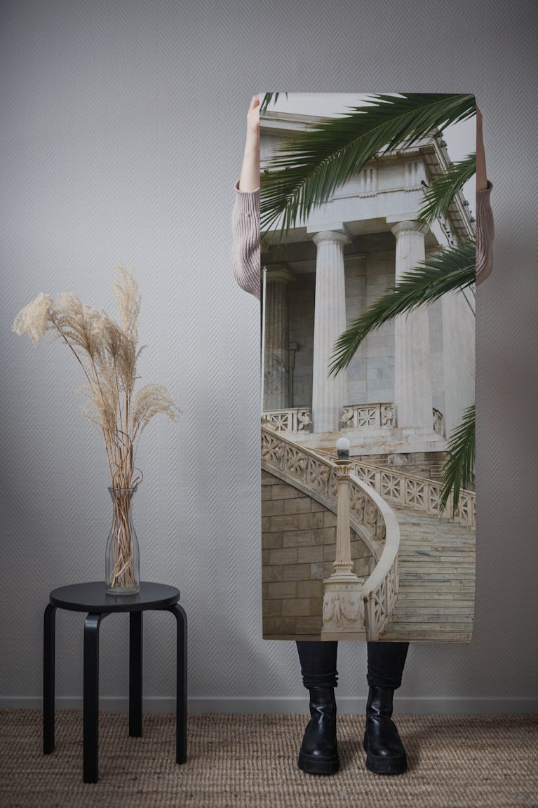 Marble Stairs Athens 1 wallpaper roll