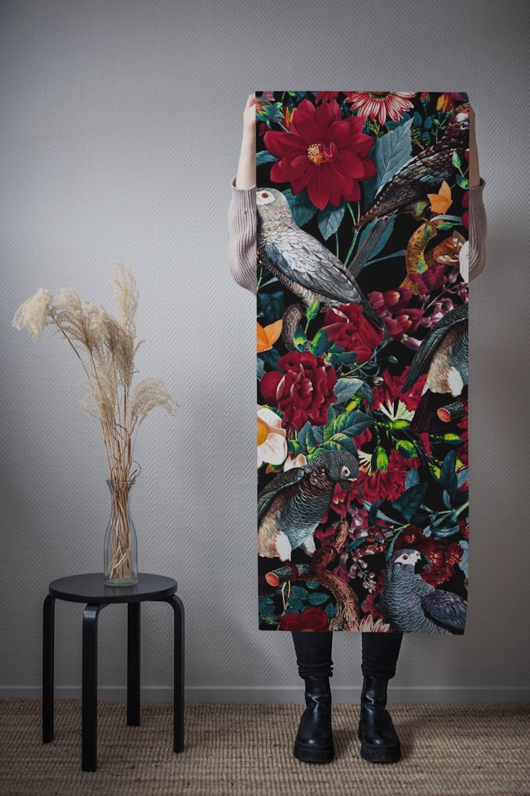 Floral and Birds XX wallpaper roll