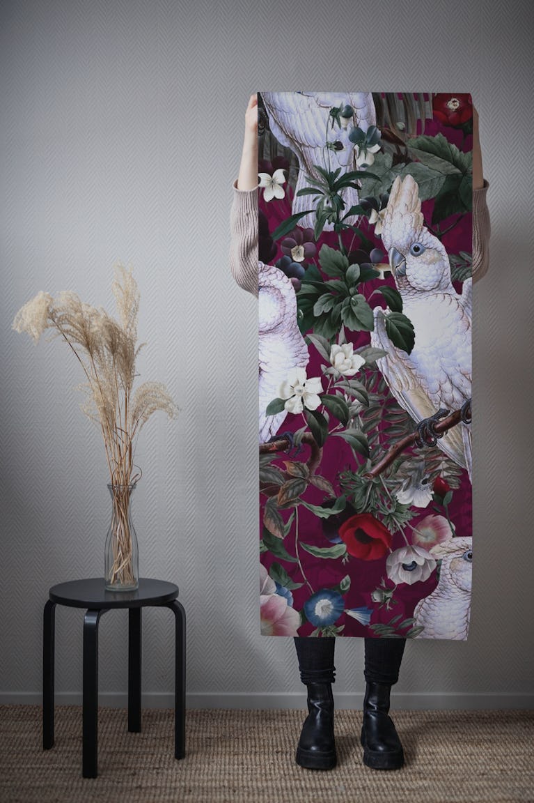 Floral and Birds XLI wallpaper roll