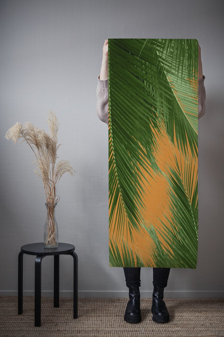 Palm Leaves Vibes 3a wallpaper roll